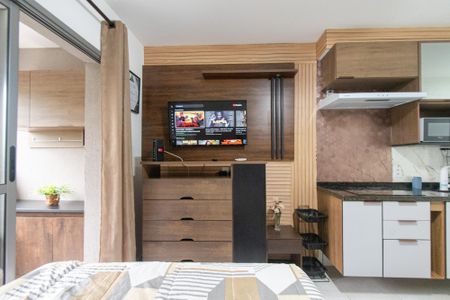 Studio à venda com 30m², 1 quarto e sem vagaSala