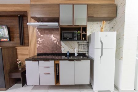 Studio à venda com 30m², 1 quarto e sem vagaCozinha