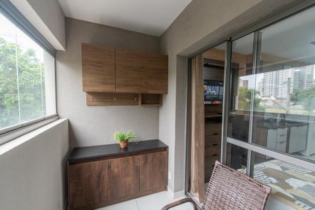 Studio à venda com 30m², 1 quarto e sem vagaVaranda