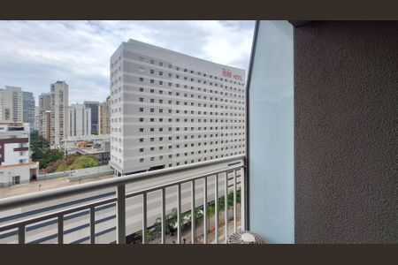 Varanda de apartamento à venda com 1 quarto, 30m² em Vila Nova Conceição, São Paulo