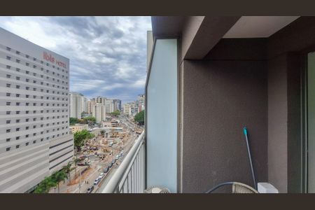 Apartamento para alugar com 30m², 1 quarto e sem vagaVaranda