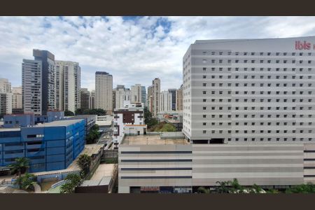 Vista da Varanda de apartamento à venda com 1 quarto, 30m² em Vila Nova Conceição, São Paulo