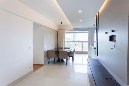 Sala de apartamento à venda com 3 quartos, 86m² em Vila da Serra, Nova Lima