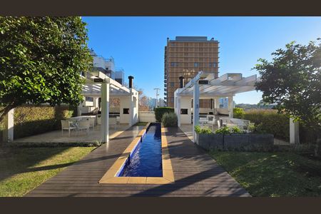 Área comum - Churrasqueira de apartamento para alugar com 1 quarto, 37m² em Três Figueiras, Porto Alegre