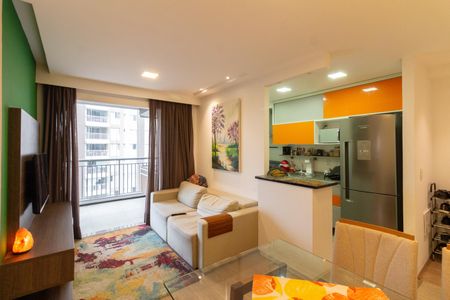 Sala de apartamento à venda com 3 quartos, 80m² em Jardim Esmeralda, São Paulo