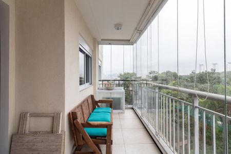 Varanda de apartamento à venda com 3 quartos, 80m² em Jardim Esmeralda, São Paulo