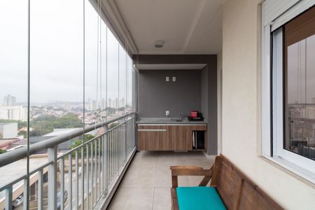 Varanda de apartamento à venda com 3 quartos, 80m² em Jardim Esmeralda, São Paulo