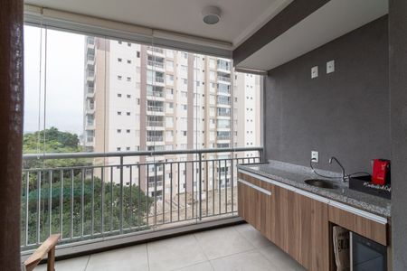 Varanda de apartamento à venda com 3 quartos, 80m² em Jardim Esmeralda, São Paulo