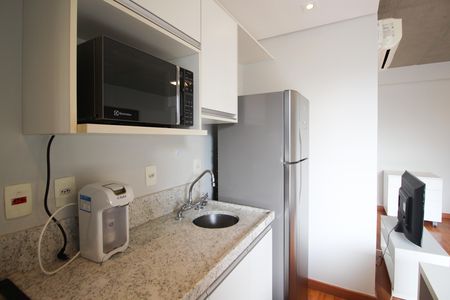 Studio para alugar com 35m², 1 quarto e 1 vaga Studio para alugar com 35m², 1 quarto e 1 vagaCozinha