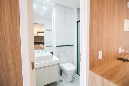 Studio para alugar com 24m², 1 quarto e sem vagaBanheiro social