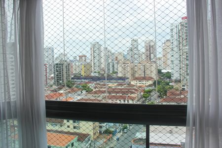 Vista da Sala de apartamento para alugar com 3 quartos, 160m² em Boqueirão, Santos