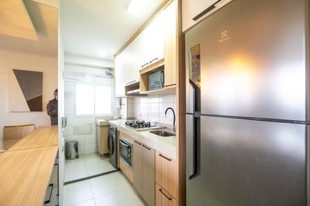 Cozinha de apartamento à venda com 2 quartos, 41m² em Vila Moreira, São Paulo