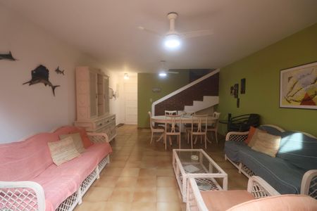 Sala de apartamento para alugar com 2 quartos, 110m² em Loteamento Joao Batista Juliao, Guarujá