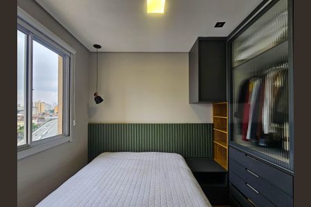 Quarto 2 de apartamento para alugar com 2 quartos, 34m² em Bom Retiro, São Paulo