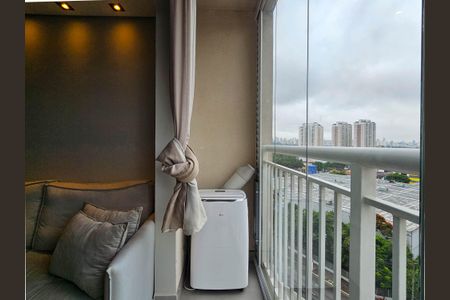 Varanda de apartamento para alugar com 2 quartos, 34m² em Bom Retiro, São Paulo