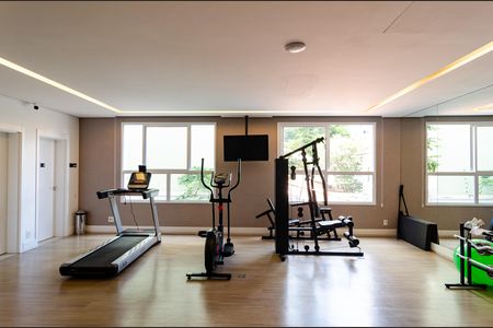 Área comum de kitnet/studio para alugar com 1 quarto, 18m² em Vila Clementino, São Paulo