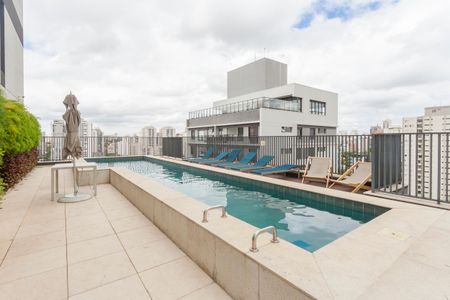 Studio para alugar com 24m², 1 quarto e sem vagaÁrea comum - Piscina