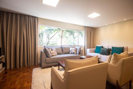 Sala de apartamento à venda com 1 quarto, 156m² em Santo Amaro, São Paulo