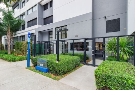 Apartamento à venda com 107m², 3 quartos e 2 vagasFachada e portaria