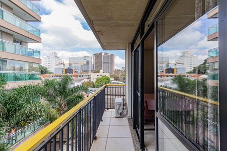 Varanda de kitnet/studio para alugar com 1 quarto, 35m² em Santo Amaro, São Paulo