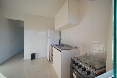 Cozinha de apartamento para alugar com 1 quarto, 25m² em Ingleses do Rio Vermelho, Florianópolis