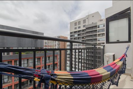 Studio para alugar com 21m², 1 quarto e sem vagaVaranda