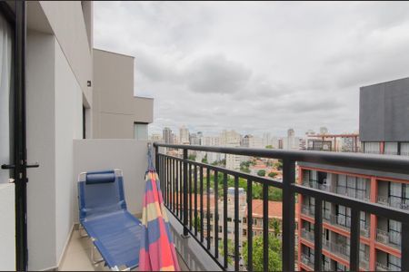 Studio para alugar com 21m², 1 quarto e sem vagaVaranda