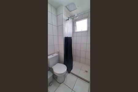 Banheiro de kitnet/studio para alugar com 1 quarto, 25m² em Vila Butantã, São Paulo