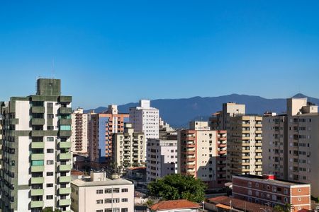Vista da Sacada  de apartamento para alugar com 3 quartos, 117m² em Vila Tupi, Praia Grande