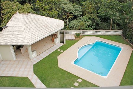 Casa de condomínio para alugar com 680m², 5 quartos e 5 vagasVista da Varanda do Quarto