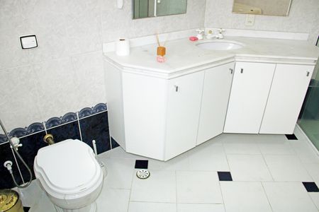 Casa de condomínio para alugar com 680m², 5 quartos e 5 vagasBanheiro da Suíte 3