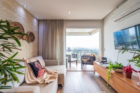 Sala de apartamento à venda com 1 quarto, 51m² em Alphaville Conde Ii, Barueri