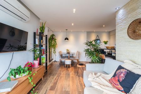 Sala de apartamento à venda com 1 quarto, 51m² em Alphaville Conde Ii, Barueri