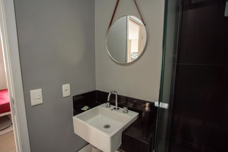 Studio para alugar com 33m², 1 quarto e 1 vaga Studio para alugar com 33m², 1 quarto e 1 vagaBanheiro Social