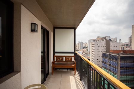 Studio para alugar com 33m², 1 quarto e 1 vaga Studio para alugar com 33m², 1 quarto e 1 vagaVaranda Studio