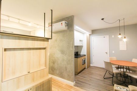 Sala/Cozinha de apartamento para alugar com 1 quarto, 38m² em Marechal Rondon, Canoas
