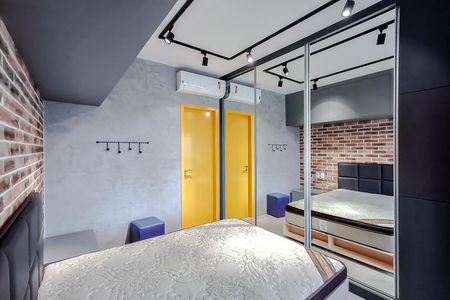 Studio à venda com 42m², 1 quarto e 1 vagaQuarto