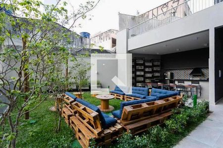 Studio para alugar com 27m², 1 quarto e sem vaga Studio para alugar com 27m², 1 quarto e sem vagaÁrea Comum - Churrasqueira 1