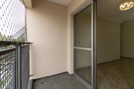 Varanda da Sala de apartamento à venda com 3 quartos, 70m² em Jardim Santa Emília, São Paulo