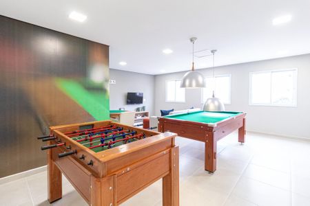 Apartamento à venda com 37m², 1 quarto e 1 vaga Apartamento à venda com 37m², 1 quarto e 1 vagaÁrea comum - Salão de jogos