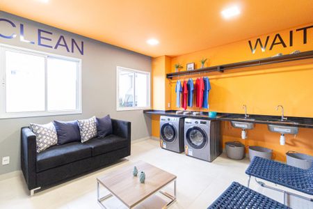 Apartamento à venda com 37m², 1 quarto e 1 vaga Apartamento à venda com 37m², 1 quarto e 1 vagaÁrea comum - Lavanderia