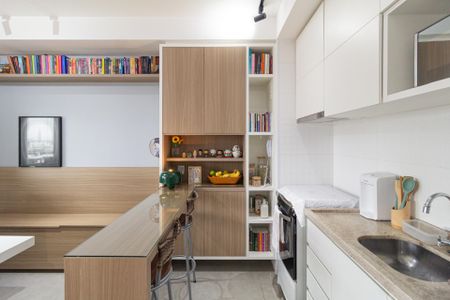 Apartamento à venda com 37m², 1 quarto e 1 vaga Apartamento à venda com 37m², 1 quarto e 1 vagaCozinha