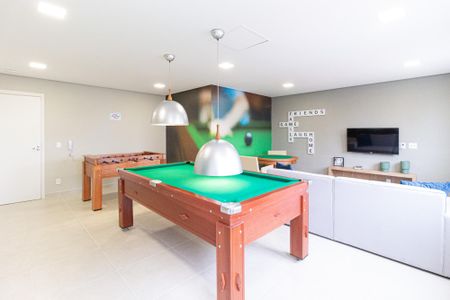 Apartamento à venda com 37m², 1 quarto e 1 vaga Apartamento à venda com 37m², 1 quarto e 1 vagaÁrea comum - Salão de jogos