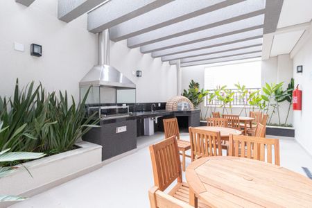 Apartamento à venda com 37m², 1 quarto e 1 vaga Apartamento à venda com 37m², 1 quarto e 1 vagaÁrea comum - Churrasqueira
