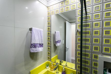 Apartamento à venda com 74m², 3 quartos e 1 vagaBanheiro Social
