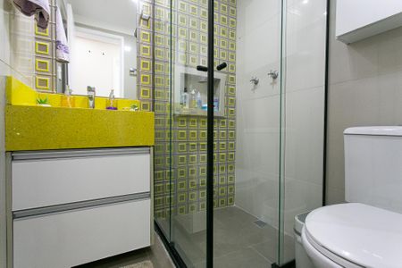 Apartamento à venda com 74m², 3 quartos e 1 vagaBanheiro Social