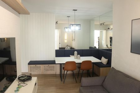 Sala de apartamento à venda com 2 quartos, 67m² em Olímpico, São Caetano do Sul