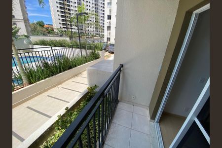 Varanda da Sala de apartamento à venda com 2 quartos, 48m² em Del Castilho, Rio de Janeiro