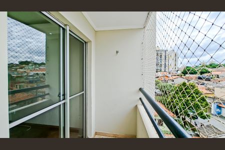 Varanda da Sala de apartamento à venda com 2 quartos, 60m² em Vila Galvão, Guarulhos