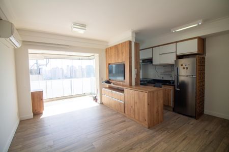 Sala de apartamento à venda com 2 quartos, 65m² em Chácara Santo Antônio (zona Sul), São Paulo